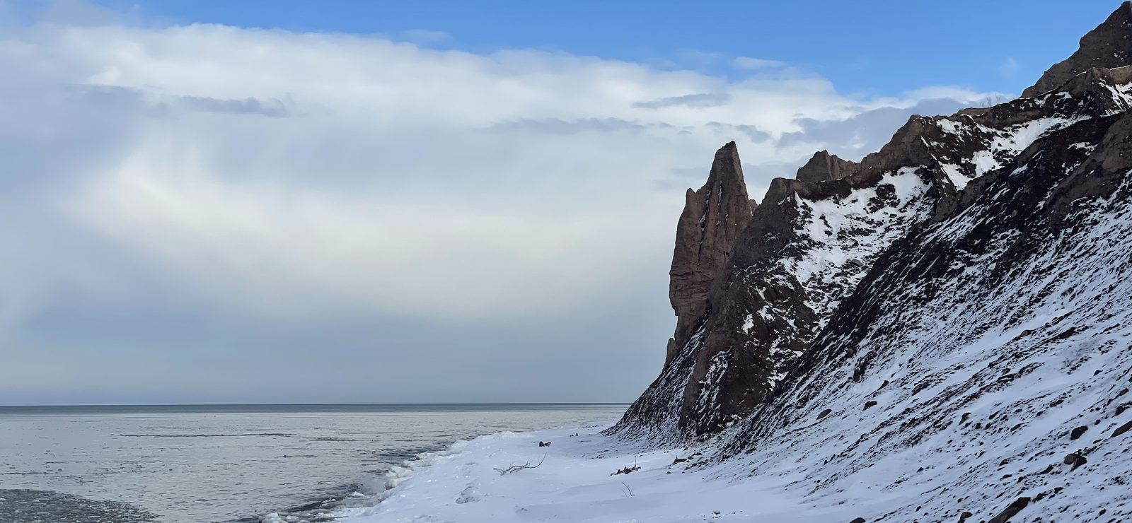 Drumlin shoreline along Lake Ontario, NY